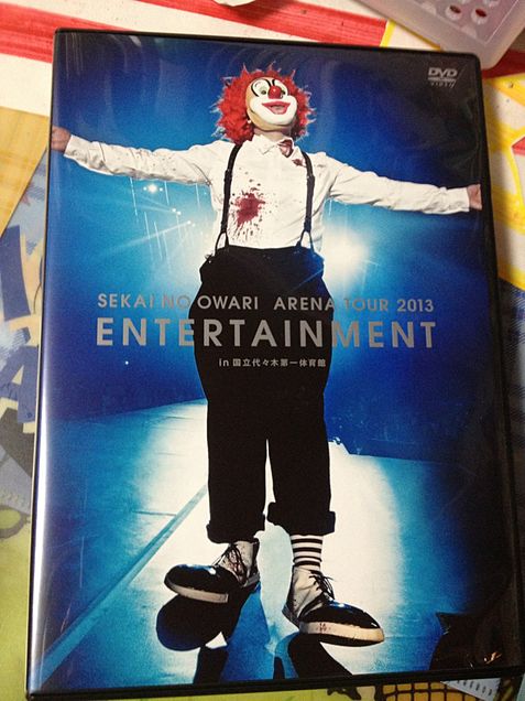 SEKAI NO OWARI DVDの画像(プリ画像)