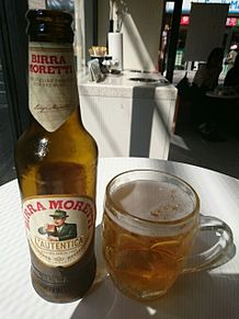 イタリアのビール、モレッティの画像(ビールに関連した画像)