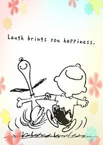 スヌーピー 「笑う門には福きたる」の画像(笑う門には福きたるに関連した画像)