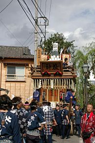 佐原の大祭・秋祭り『上新町の山車』の画像(新町に関連した画像)