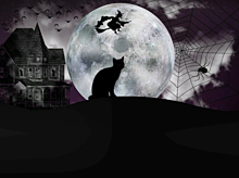 壁紙 月 黒猫の画像12点 完全無料画像検索のプリ画像 Bygmo