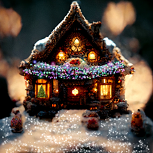 #Xmas #クリスマス #ハウスの画像(#デコに関連した画像)