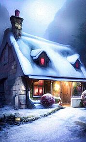 #冬景色 #雪景色 #幻想的 プリ画像