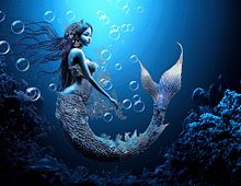 #ファンタジー #人魚 #マーメイド #海の画像(マーメイドに関連した画像)