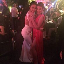 Selena Gomez&Lea Micheleの画像(第72回ｺﾞｰﾙﾃﾞﾝｸﾞﾛｰﾌﾞ賞に関連した画像)
