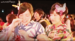 GIF AKB48 SKE48 渡辺麻友 松井珠理奈 じゅりまゆの画像 プリ画像