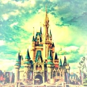 シンデレラ城 ディズニー アイコン 空の画像(プリ画像)
