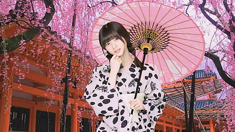 乃木坂46 齋藤飛鳥 ♡☂♡ ～ 和傘美人 ～　京都の画像 プリ画像