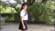 モーニング娘 牧野真莉愛 ♡☆ セーラー服  GIF画像の画像(セーラー服 美に関連した画像)