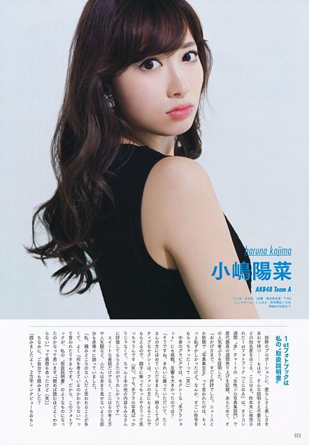 小嶋陽菜 AKB48選抜総選挙公式ガイドブック2014 [33721231] | 完全無料 ...