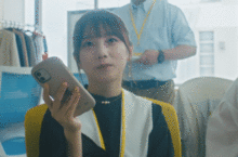 与田祐希　乃木坂46 量産型リコ　7話　gifアニメーションの画像(gifに関連した画像)