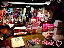 ＊.* My desk *.＊ プリ画像