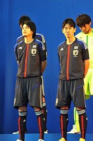 サッカー 日本代表 新ﾕﾆﾌｫｰﾑ プリ画像