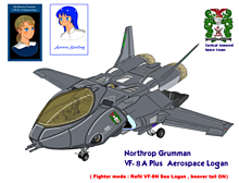 【前期型 】VF-8A plus ローガンの画像(マクロスに関連した画像)