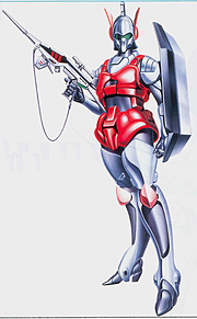 小川 浩 画 戦略機甲隊 女性分隊長 動力付き甲冑の画像(クロスに関連した画像)
