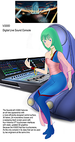 音楽プロデューサー「ムジエ」とデジタルミキサー Vi3000の画像(VIに関連した画像)