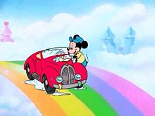 虹の画像(ミッキー/ミッキーマウスに関連した画像)
