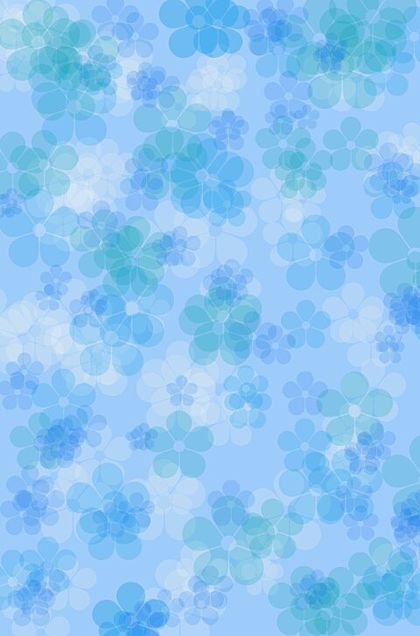 青ブルー素材背景壁紙花柄 完全無料画像検索のプリ画像 Bygmo