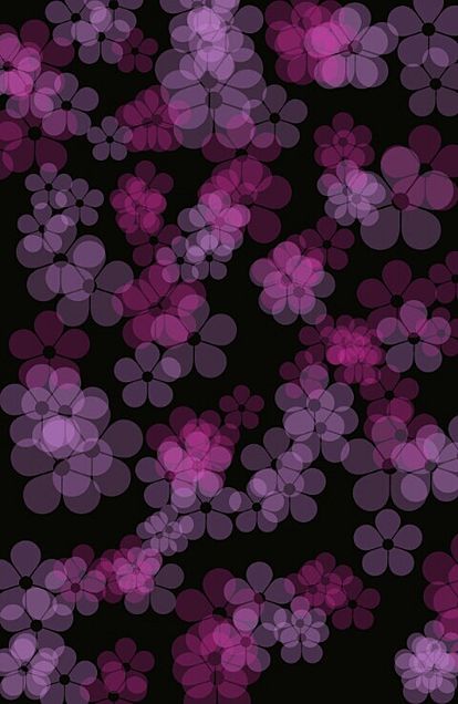 花柄黒ピンク素材背景壁紙 完全無料画像検索のプリ画像 Bygmo