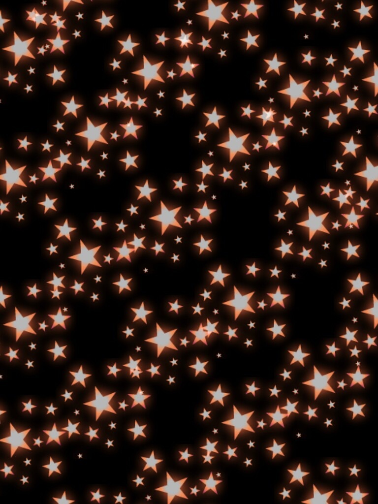 キラキラ星オレンジ 完全無料画像検索のプリ画像 Bygmo